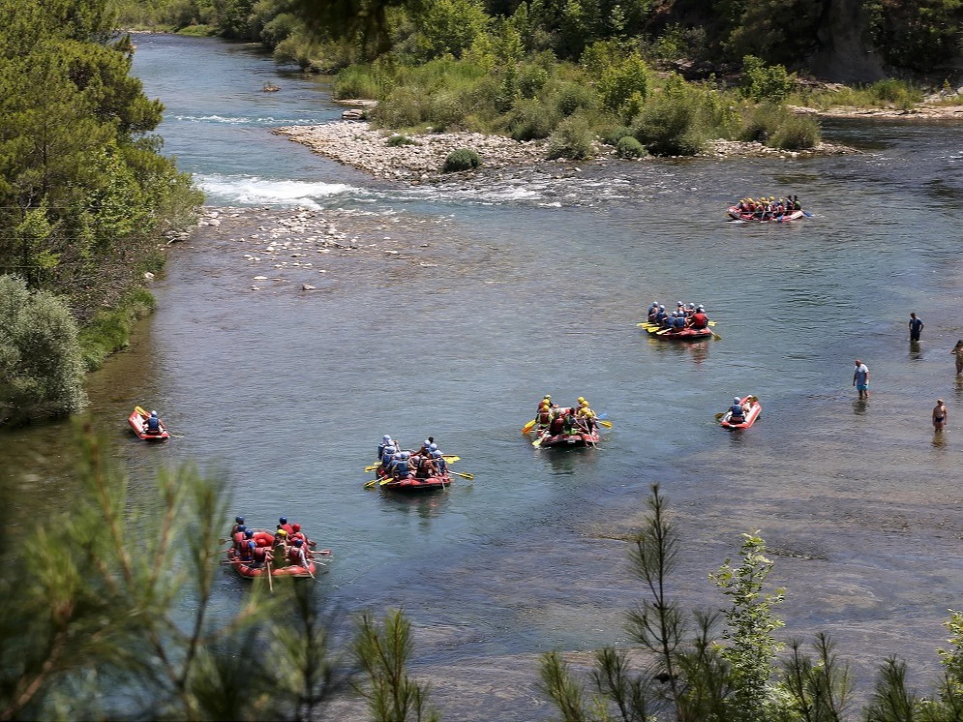 Rafting on Köprüçay River